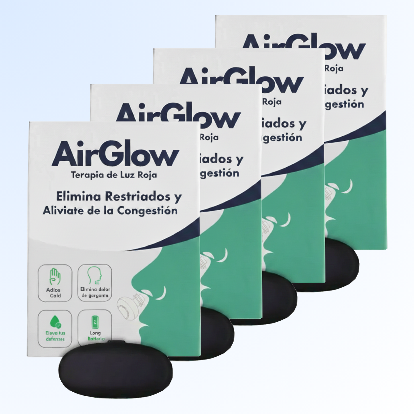 Dispositivo Nasal Restora AirGlow (Luz Roja)