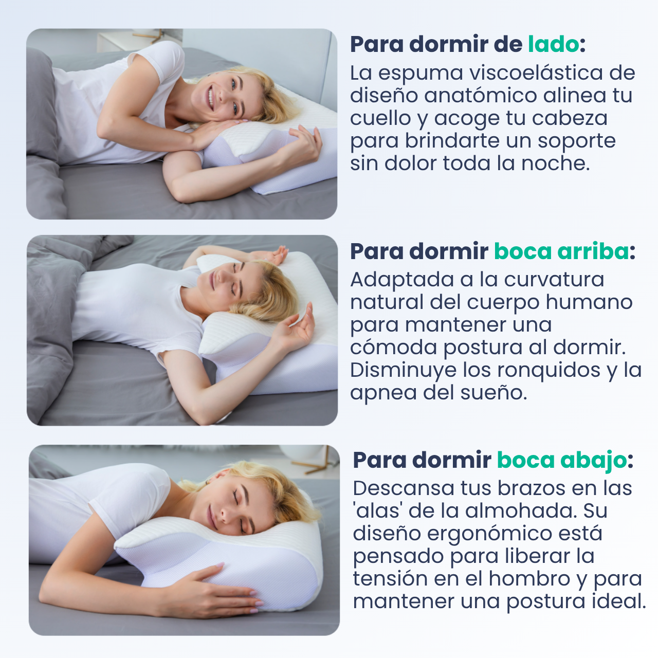 Almohada Cervical Restora ErgoMax