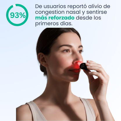 Dispositivo Nasal Restora AirGlow (Luz Roja)