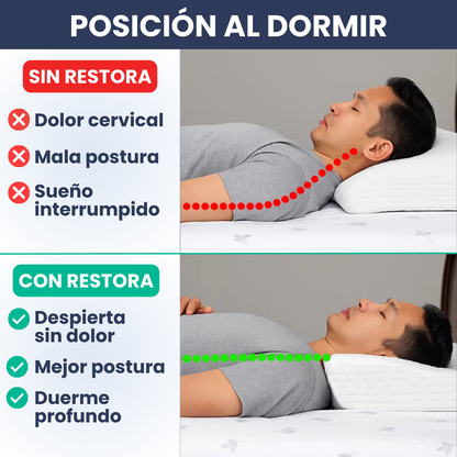 Almohada Cervical Restora ErgoMax